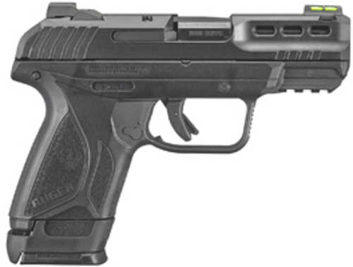 <span style="font-weight:bolder; ">Ruger</span> Security-380 Compact Semi-Automatic Pistol 380 ACP 3.42" Barrel (2)-15Rd Magazines Fiber Optic Front and Drift Adjustable Rear Sights Black Oxide Finish