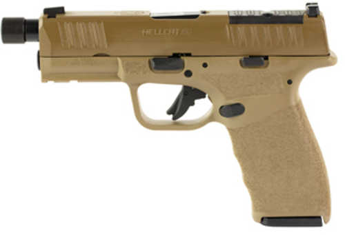 Click to see larger image. Used Springfield Hellcat Pro OSP Semi-Automatic Pistol 9mm Luger 4.4" Barrel (1)-17Rd & (1)-15Rd Magazines Optics Ready Slide Desert Flat Dark Earth Cerakote Finish