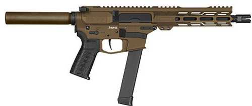 CMMG Banshee MKGS Semi-Automatic Pistol 9mm Luger 8" Barrel (1)-33Rd Magazine Black Polymer Grips Midnight Bronze Cerakote Finish