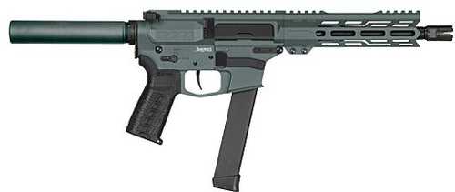 CMMG Banshee MKGS Semi-Automatic Pistol 9mm Luger 8" Barrel (1)-33Rd Magazine Black Polymer Grips Charcoal Green Cerakote Finish