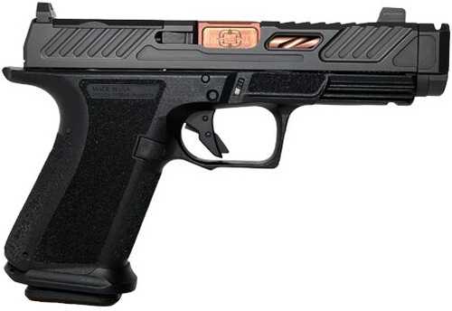 Shadow Systems MR920P Elite Semi-Automatic Pistol 9mm Luger 4.5" Bronze Barrel (2)-15Rd Magazines Green Tritium Sights Black Polymer Finish