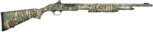 <span style="font-weight:bolder; ">Mossberg</span> 500 Turkey Pump Action Shotgun 410 Gauge 3" Chamber 22" Vent Rib Barrel 5 Round Capacity Holosun 407K Red Dot Included Synthetic Stock Mossy Oak Greenleaf Camouflage Finish