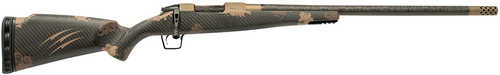 Fierce Firearms Carbon Rogue Bolt Action Rifle 308 Winchester 18" Barrel 3 Round Capacity Sonora Ambush Camouflage Carbon Fiber Stock Smoked Bronze Cerakote Finish