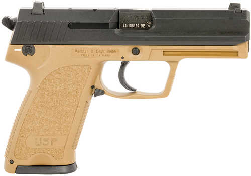 H&K USP V1 9mm 4.25" Barrel FDE 10Rd Finish-img-0