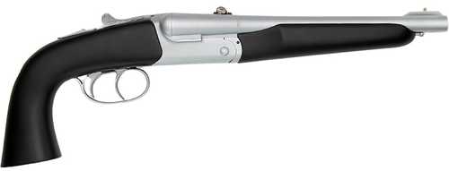 Pedersoli Howdah Alaskan Break Open Pistol 45 Colt / 410 Gauge 10.25" Barrel Stainless Black