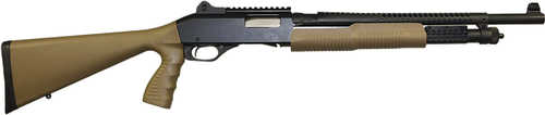 Stevens 320 Tactical Shotgun 12 Ga 3" Chamber 18.5" Barrel Flat Dark Earth Stock Ghost Ring Sights