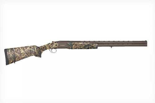 Mossberg Silver Reserve Break Open Over/Under Shotgun 12 Gauge 3.5" Chamber 28" Barrel 2 Round Capacity Mossy Oak Greenleaf Synthetic Stock Patriot Brown Cerakote Finish