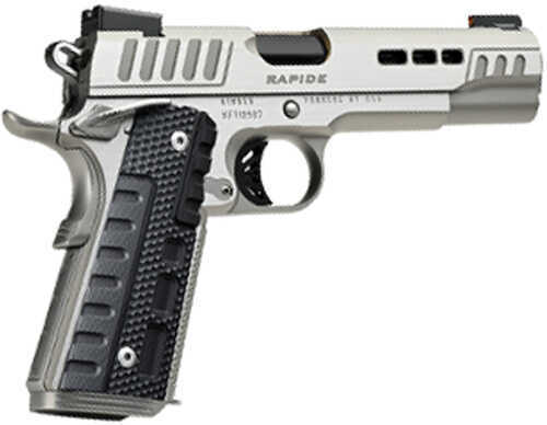 Kimber Rapide Frost Pistol 9mm 5" Barrel Silver KimPro II-img-0