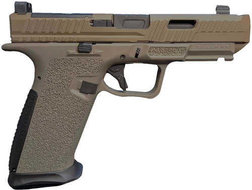 Live Free Armory Falcon 9XC Compact Semi-Automatic Pistol 9mm Luger 4.02" Barrel (1)-17Rd Magazine Optic Cut/Serrated Slide Elite Flat Dark Earth Cerakote Finish