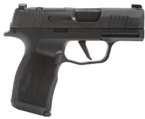 Sig Sauer P365 XMacro Sub-Compact Semi-Automatic Pistol 9mm Luger 3.7" Barrel (2)-10Rd Magzine XRAY3 Day/Night Sights Optic Ready Black Nitron Finish