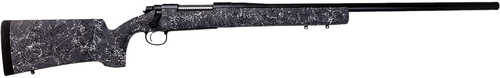 Remington 700 Long Range Rifle 308 Winchester 4 Round 26" Heavy Barrel, Grey with Black & White Web HS Precision Synthetic Stock