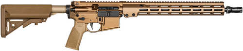Geissele Automatics Super Duty MOD1 Semi-Automatic Rifle 223 Remington/5.56mm NATO 16" Threaded Barrel (1)-30Rd Magazine B5 Enhanced Sopmod Brown B5 Enhanced Sopmod Stock Desert Dirt Cerakote Finish