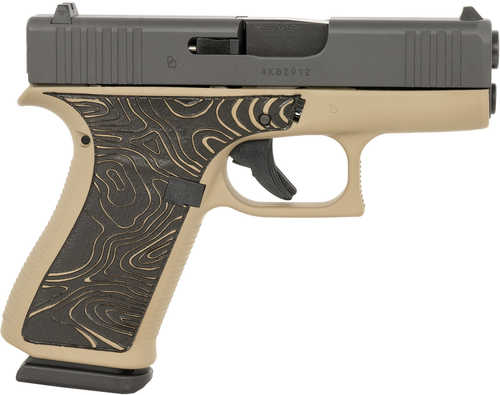 Glock G43X Pistol 9mm Luger 3.41" Barrel Tan Finish