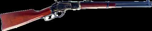 Taylor 1873 Carbine 44-40 Winchester Rfile 19" Barrel Casehardened Frame With Saddle Ring
