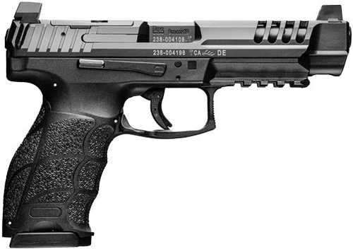 Heckler & Koch VP9L Semi-Automatic Pistol 9mm Luger 5" Barrel (2)-15Rd Magazines Fixed Sights Black Polymer Finish