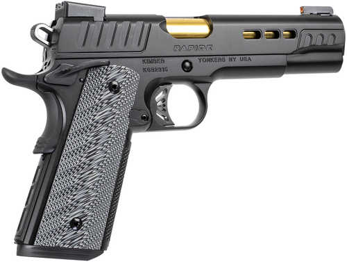 Click to see larger image. Kimber Rapide Pistol 10mm 5" Barrel 8 Rd Black KimPro II Model: 3000384