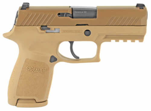 Sig Sauer P320 Carry Pistol 9mm Luger 3.9" Barrel 15Rd Tan Finish