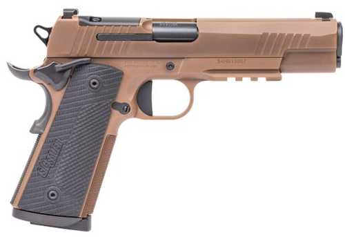 Sig Sauer 1911 X <span style="font-weight:bolder; ">Pistol</span> 45 ACP 5" Barrel 8Rd Tan Finish