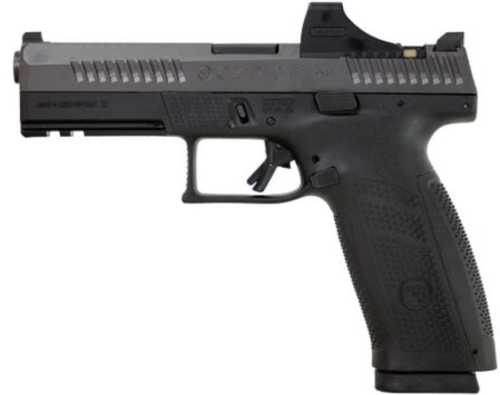 CZ-USA P-10 F <span style="font-weight:bolder; ">Pistol</span> 9mm Luger 4.5" Barrel 19Rd Black Finish