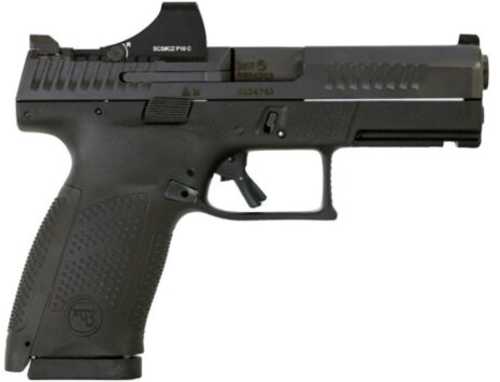 CZ-USA P-10 C <span style="font-weight:bolder; ">Pistol</span> 9mm Luger 4.02" Barrel 15Rd Black Finish