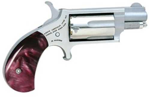 North American Arms Mini-Revolver 22 Magnum 1.125" Barrel 5Rd Silver Finish