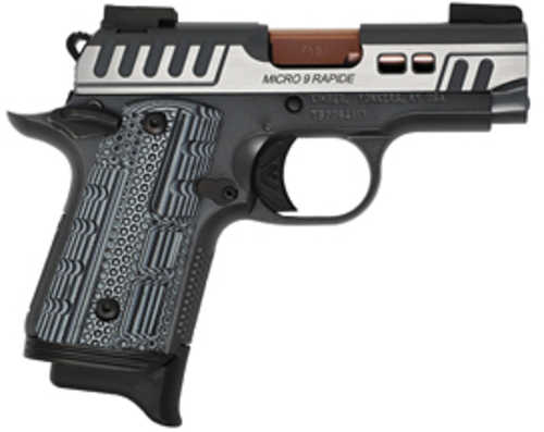 Kimber Micro 9 Rapide Dusk Pistol 9mm Luger 3.15" Barrel 7Rd Black Finish