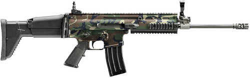 FN SCAR 16S Rifle 5.56x45mm NATO 16.25" Barrel 30Rd Woodland Camouflage Finish