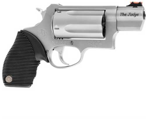 Taurus Judge Public Defender Revolver 410 Gauge/45 Colt 2" Barrel 5Rd Silver Finish