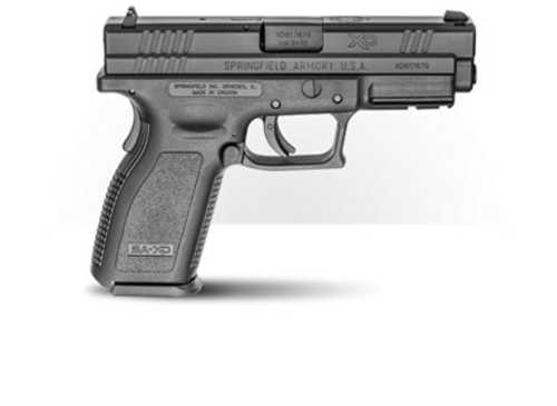 Springfield XD Pistol 9mm Luger 4" Barrel 10Rd Black Finish