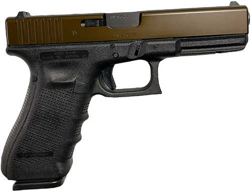 Glock 17 Gen4 9mm Oil Rubbed Bronze Slide 4.49" Barrel