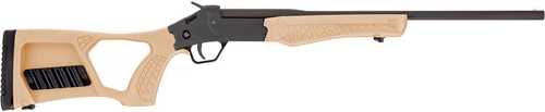 Rossi Tuffy Youth 410 Gauge 18.50" Barrel Matte Black Finish Tan Fixed Thumbhole Stock