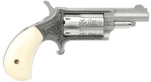 North American Arms Mini-Revolver 22 Magnum 1.62" Barrel 5Rd Silver Finish