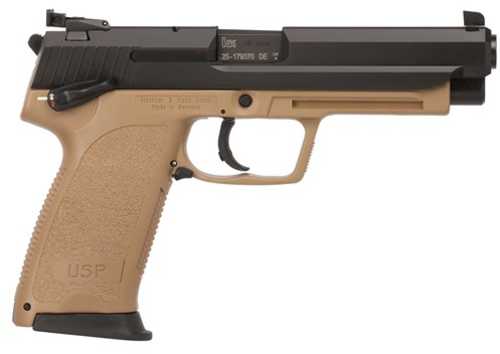 <span style="font-weight:bolder; ">Heckler</span> & Koch USP45 Expert Pistol 45 ACP 5.2" Barrel 12Rd Blued & Tan Finish