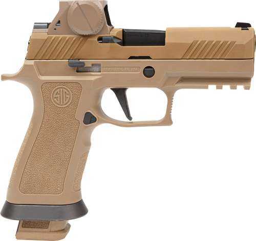 Sig Sauer M18 Pistol 9mm Luger 3.9" Barrel 21Rd Coyote Brown Finish