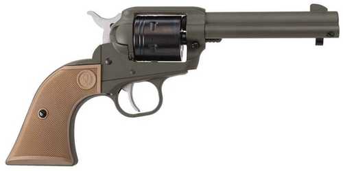 <span style="font-weight:bolder; ">Ruger</span> Wrangler Revolver 22 Long Rifle 4.63" Barrel 6Rd OD Green Finish
