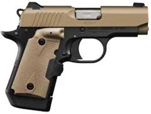 <span style="font-weight:bolder; ">Kimber</span> Micro 9 Pistol 9mm Luger 3.15" Barrel 7Rd Tan And Black Finish