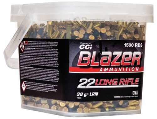 CCI Blazer Rimfire Ammo 22LR. 38 gr. HP 1500 rd. Model: 10025
