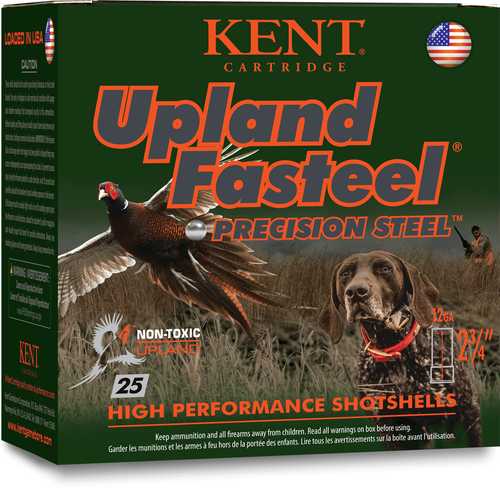 12 Gauge 250 Rounds Ammunition Kent Cartridges 2 3/4" 7/8 oz Steel #6