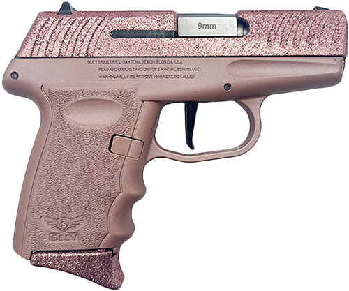 SCCY DVG-1 Pistol 9mm Luger 3.1" Barrel 10Rd Rose Gold Finish