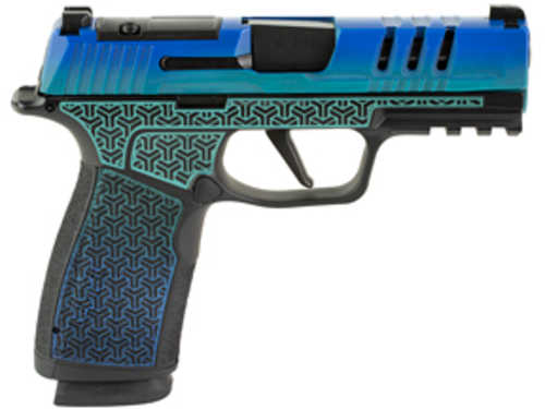 Sig Sauer P365 XMacro Pistol 9mm Luger 3.7" Barrel 17Rd Galactic June Bug Finish