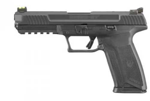 Ruger 57 Pro Semi-Auto Pistol 5.7x28mm 4.94" Barrel 1-20Rd Mag Adj. Sights Black Polymer Grips BLEM (Damaged Case)