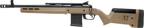 Click to see larger image. Savage Arms Scout Full Left Handed Rifle 6.5 Creedmoor 16.5" Barrel 10Rd FDE Stock Black Finish