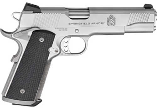 Click to see larger image. Springfield Tactical Response Pistol 45 ACP 5" Barrel 7Rd Silver Finish