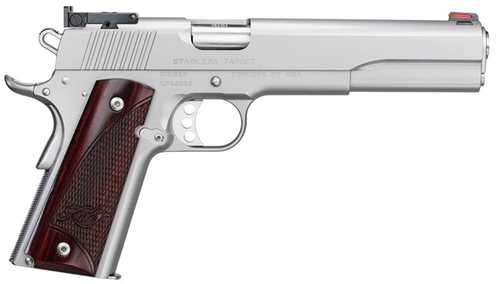 Click to see larger image. Kimber Stainless Target LS Pistol 10mm 6" Barrel 8RD Silver Finish