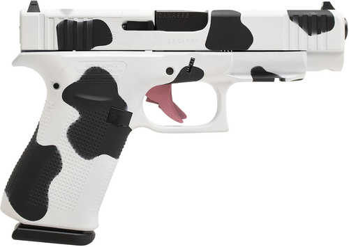 Glock G48 Gen5 MOS Pistol 9mm Luger 4.17" Barrel 10Rd Cow Print Finish