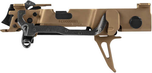 Sig Sauer P320 Custom Works Fire Control Unit *FFL Item (FCU Only), 9mm Luger/40 S&W/357 Sig, <span style="font-weight:bolder; ">Gold</span> Nitride, Titanium Frame & Flat Face Skeletonized Trigger, Fits Sig P320 Parts