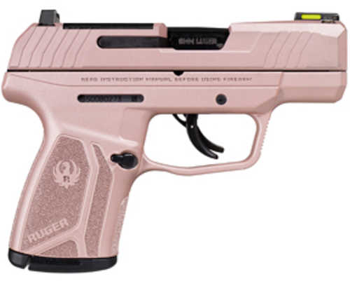 Ruger Max-9 Pistol 9mm Luger 3.2" Barrel 10Rd Rose <span style="font-weight:bolder; ">Gold</span> Finish