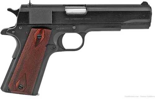 Colt Government 1911 Classic Pistol 38 Super Auto +P 5" Barrel 9Rd Blued Finish