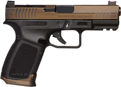 GForce Arms RPX9 Exodus Tactical Pistol 9mm Luger 4.02" Barrel 15Rd Black & Bronze Finish