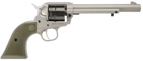 <span style="font-weight:bolder; ">Ruger</span> Wrangler Revolver 22 Long Rifle 6.5" Barrel 6Rd Silver Finish